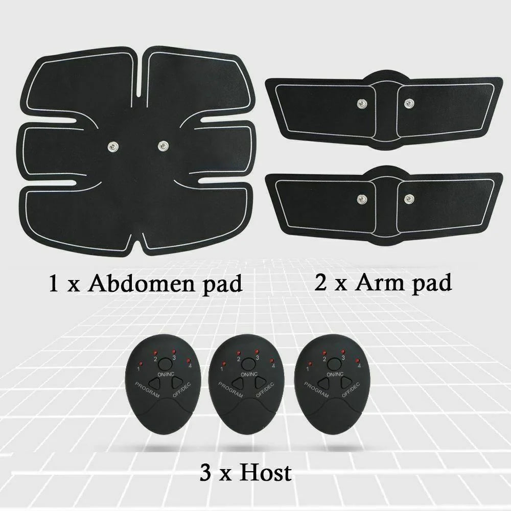 ABS Arms Leg Electric Muscle Strengthening Toner Machine Fat Burning Stimulater Belly Shaper